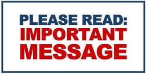 SCHOOL CLOSURE- IMPORTANT